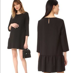 Hatch Tulip dropped waist dress black - Hatch Size 0